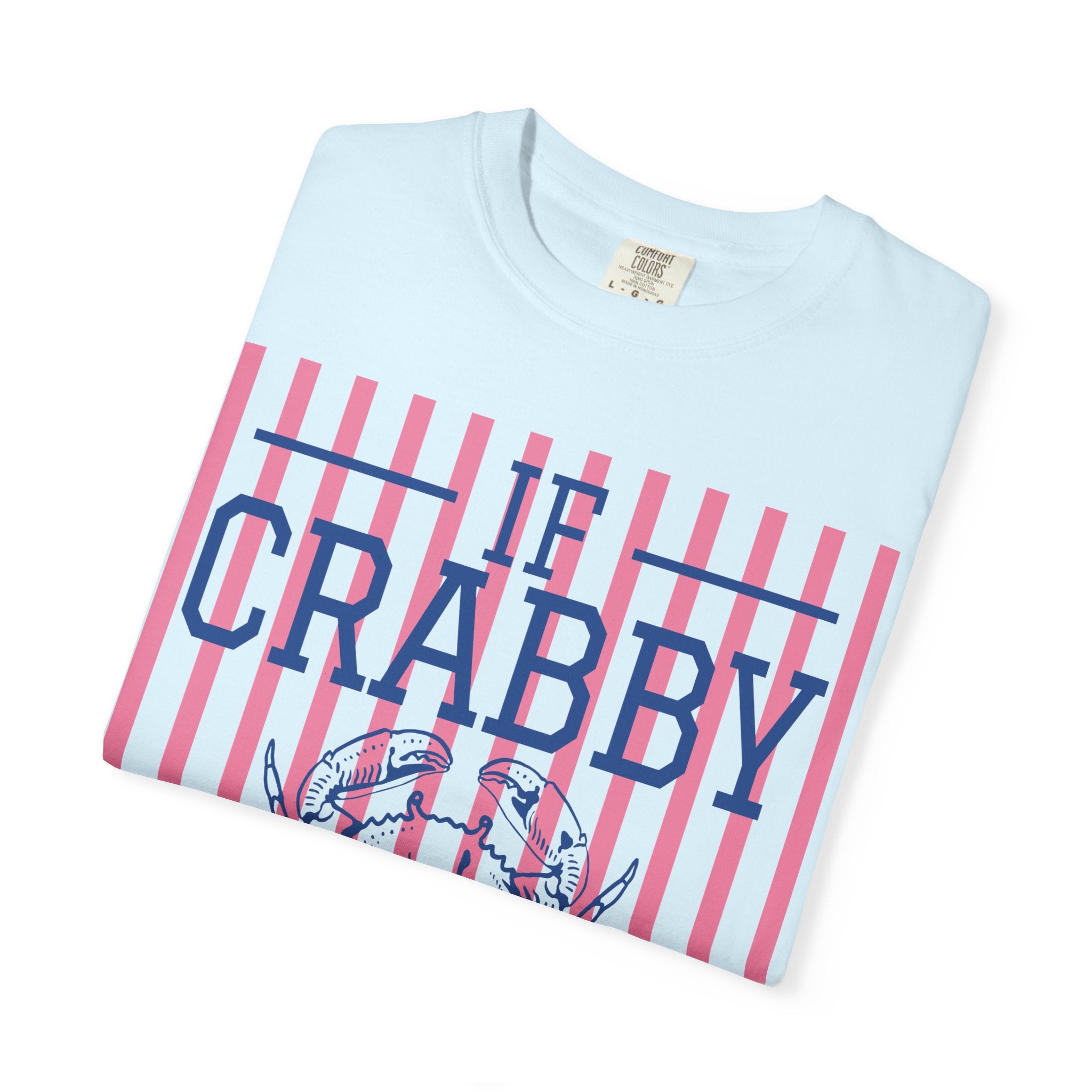 If Crabby Please Return To The Beach T-Shirt — Coastal Crab Graphic Tee, Summer Tee